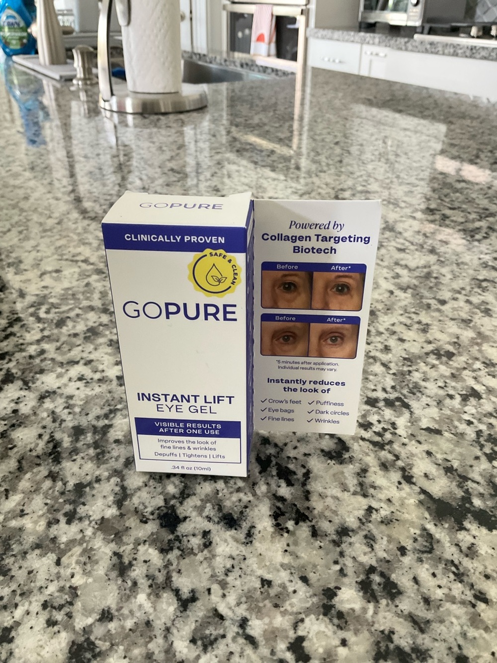 GOPURE Instant Lift Eye Gel NWT